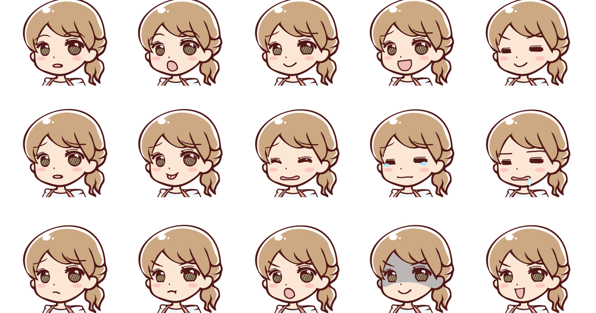 似顔絵 ゆるかわ