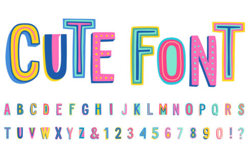 文字 デザイン フォント