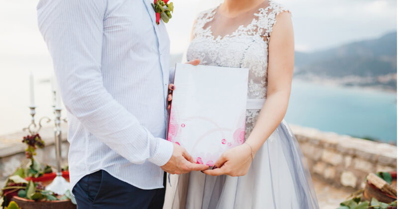 結婚証明書 おしゃれ